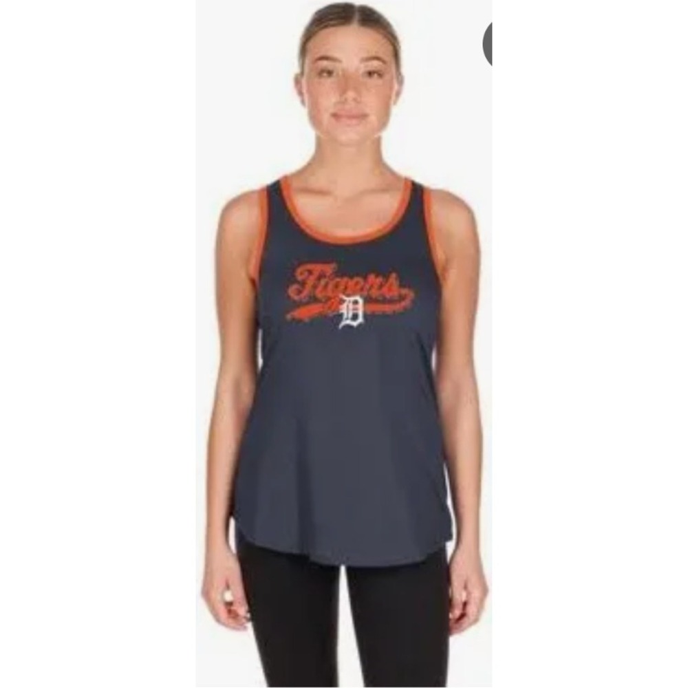 Campus‎ Lifestyle Detroit Tigers Tank Top MLB Baseball Sleeveless XS NWT
